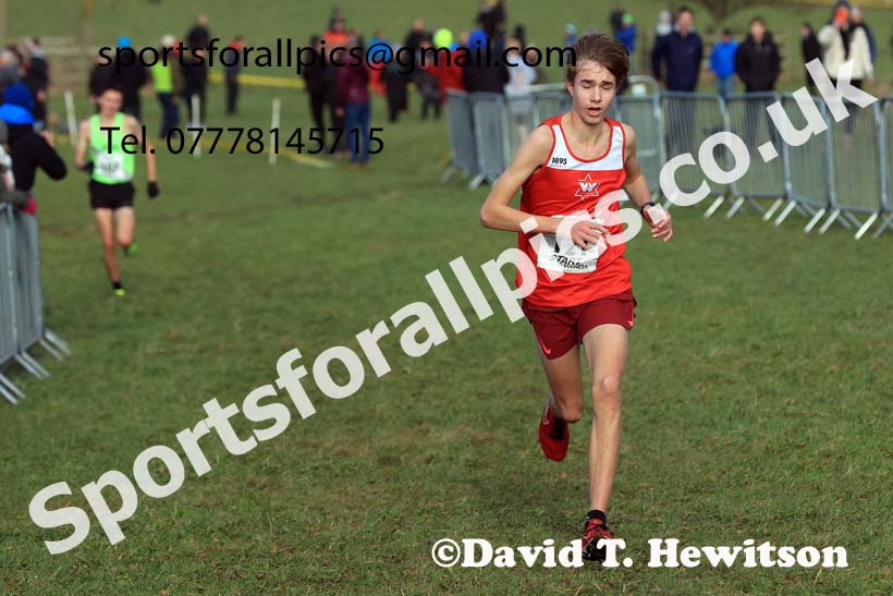 Mens Under-17s 2024 Northern Cross Country Champs., Sedgefield. Photo: David T. Hewitson/Sports for All Pics